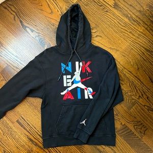 🎈 Nike Jordan Men Young Hoodies Black sz S